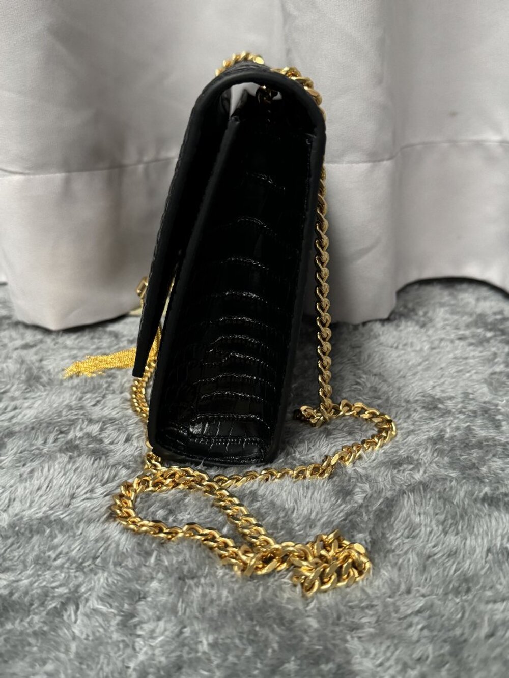 Yves Saint Laurent Black shoulder bag - Picture 6 of 7